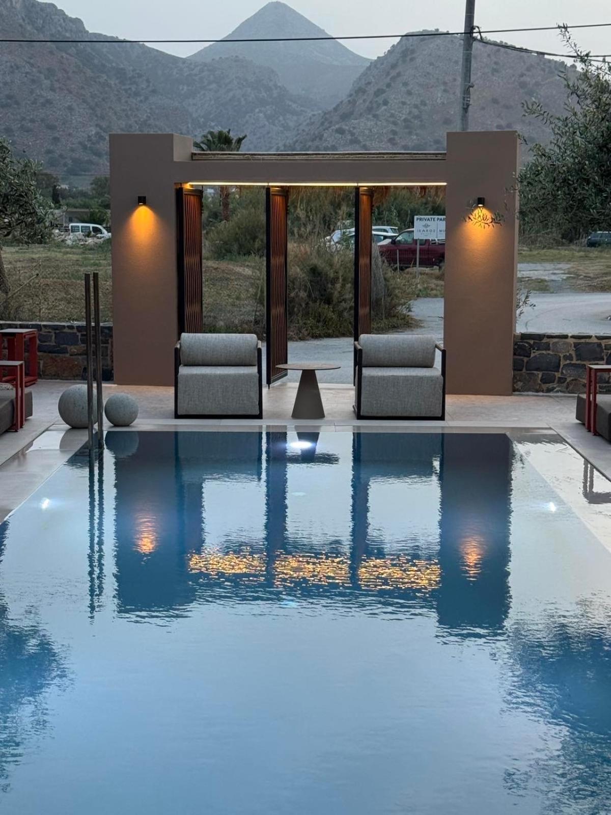 Ikaros Suites Amoudara  Bagian luar foto